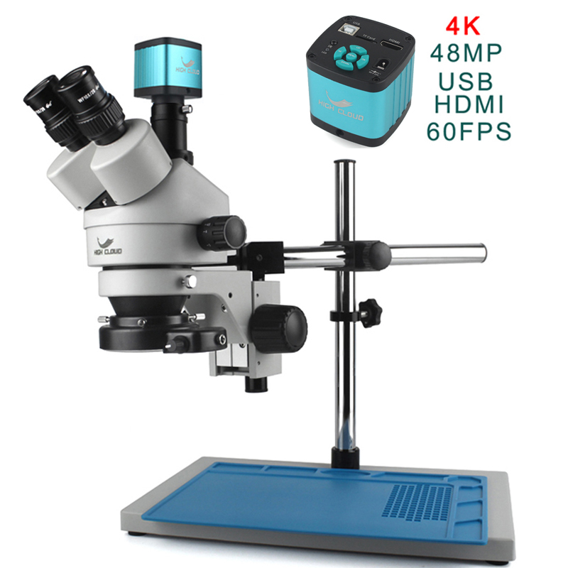 Simul-Focal Industrial Microscope 4K Hdmi - Zestaw kamer 4K 48MP HDMI 3,5X