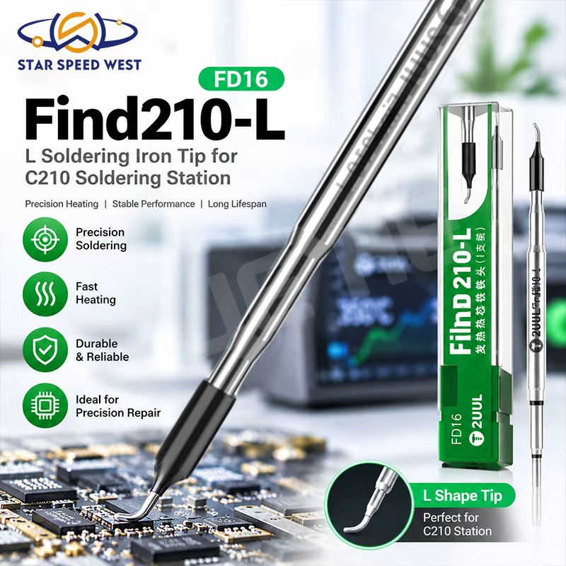 C210 Precision Soldering Station - 2UUL FD16 Find210-L Wymienna końcówka lutownicza
