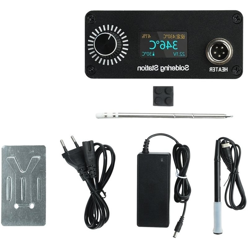 T12 Soldering Station Oled - AB11-T12 Przenośna mini cyfrowa stacja lutownicza