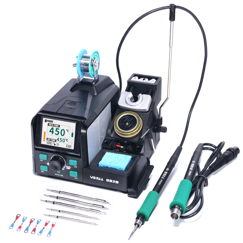 C210 Precision Soldering Station - Precyzyjna lutownica szybkiego nagrzewania 982D, stacja