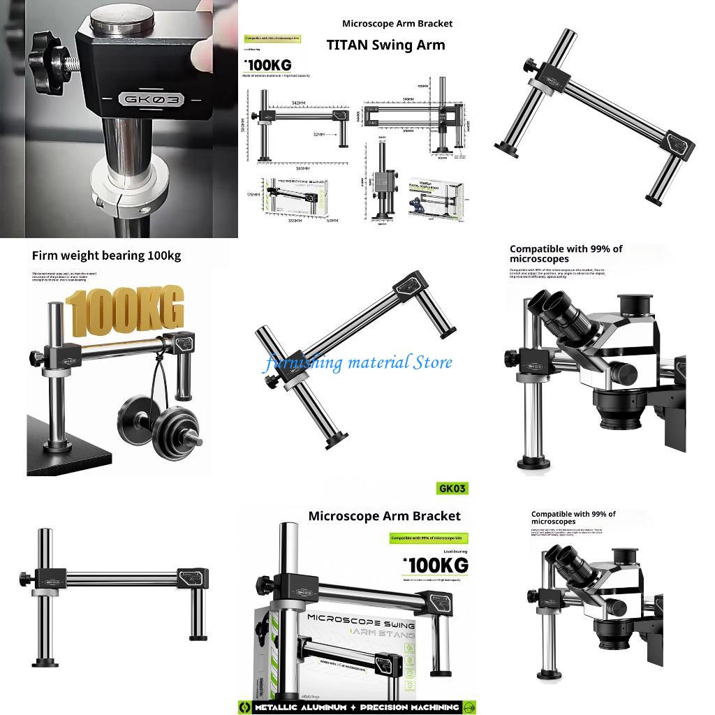 Articulating Arm Boom Stand Microscope - Y5GD Podstawa z wysięgnikiem z podwójnym