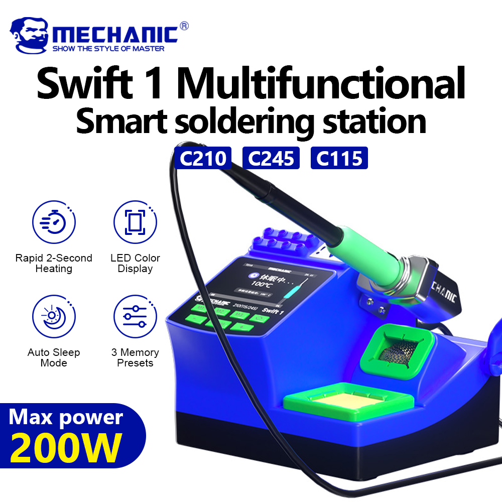 Stacja lutownicza MECHANIC Swi – C210 Precision Soldering Station recenzja i cena