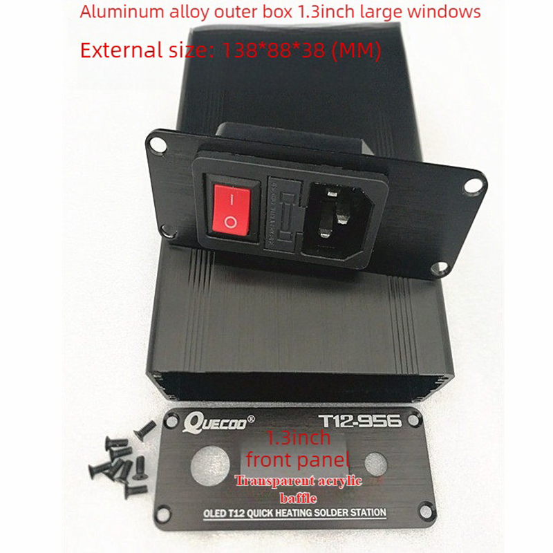 Zestaw kontrolera stacji lutow – T12 Soldering Station Oled recenzja i cena