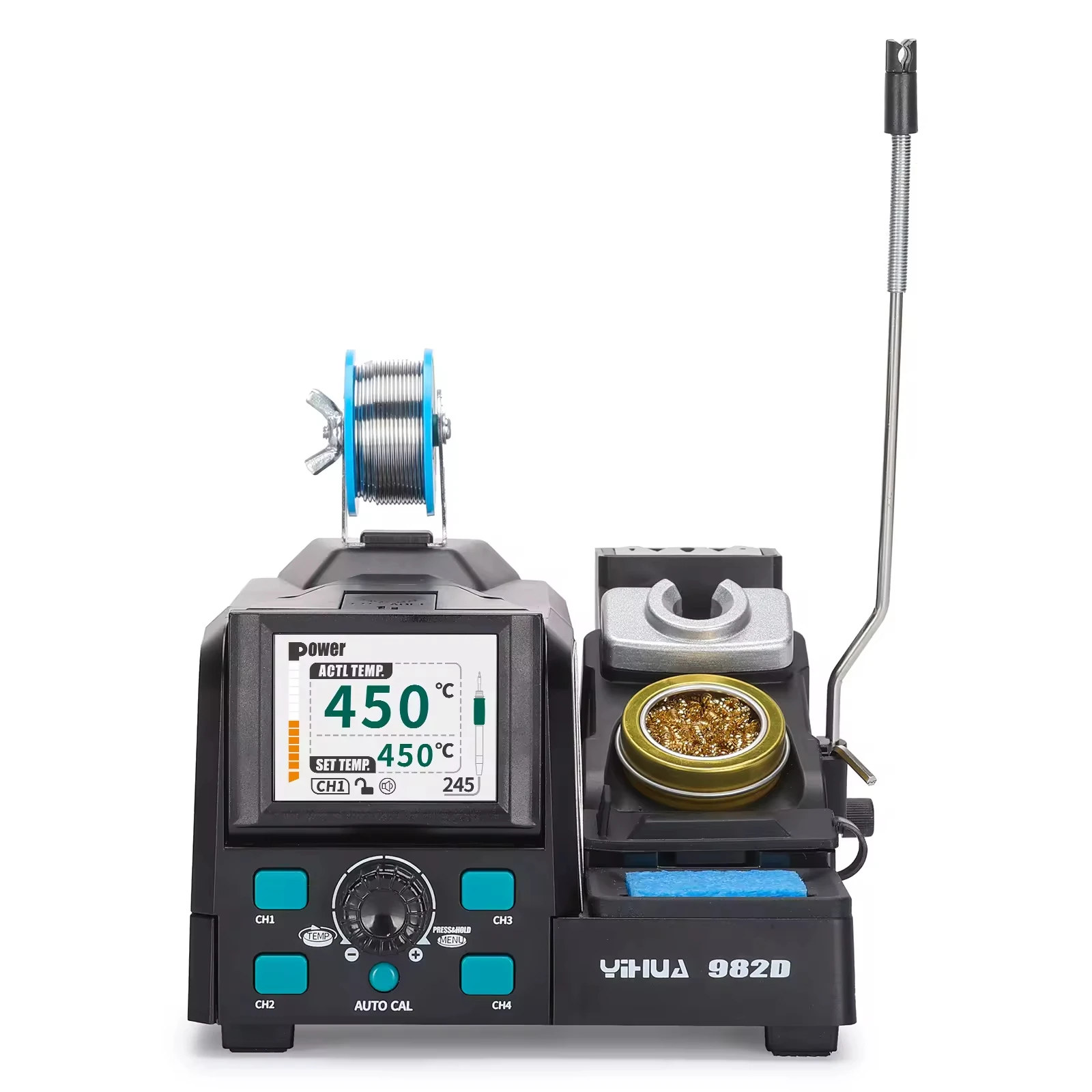 Stacja lutownicza cyfrowa 982D – C210 Precision Soldering Station recenzja i cena