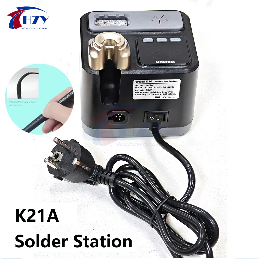 Stacja lutownicza WEMON K21A T – C210 Precision Soldering Station recenzja i cena