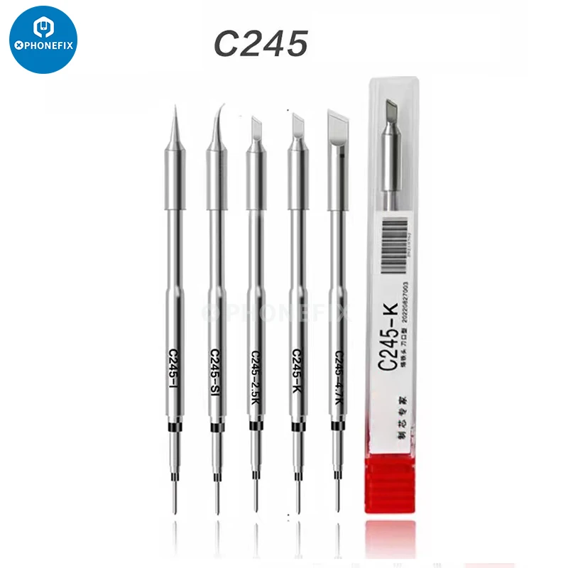 C210 C245 C115 Precyzyjne grot – C115 Nano Soldering Iron Station recenzja i cena