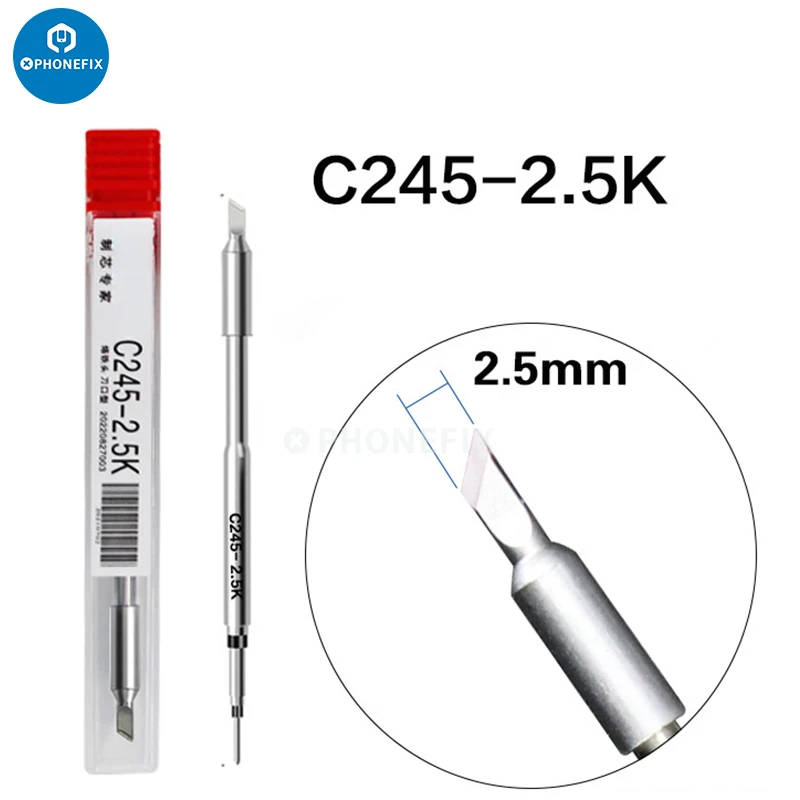 C210 C245 C115 Precyzyjne grot – C115 Nano Soldering Iron Station recenzja i cena