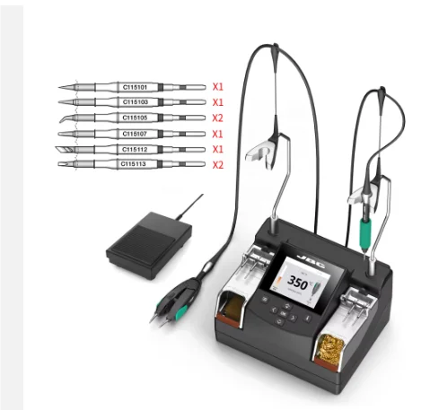 Nowa Stacja Lutownicza JBC NAN – C115 Nano Soldering Iron Station recenzja i cena