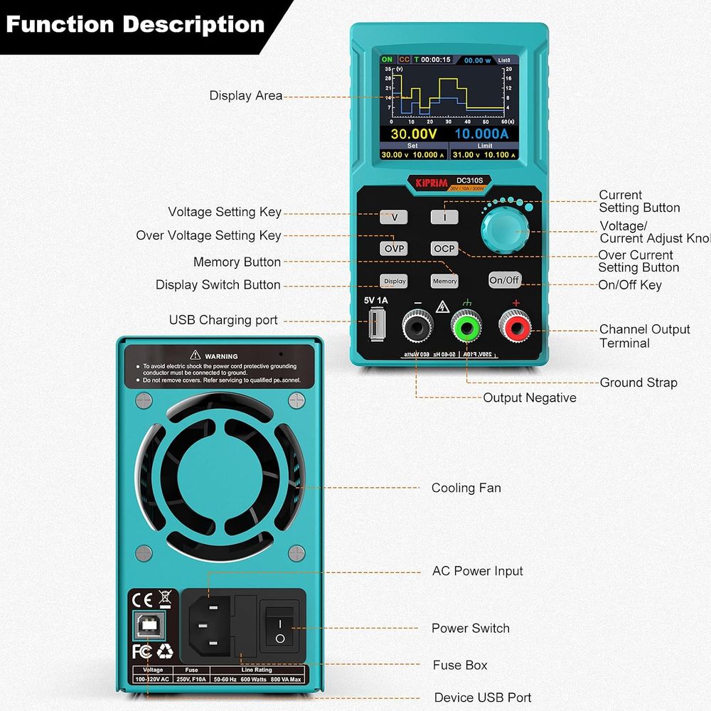 Zasilacz DC, 0-30V 0-10A Regul – High Precision Dc Power Supply 30V 10A recenzja i cena