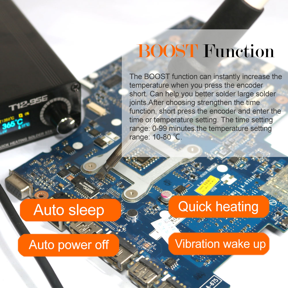 Cyfrowa stacja lutownicza QUEC – T12 Soldering Station Oled recenzja i cena