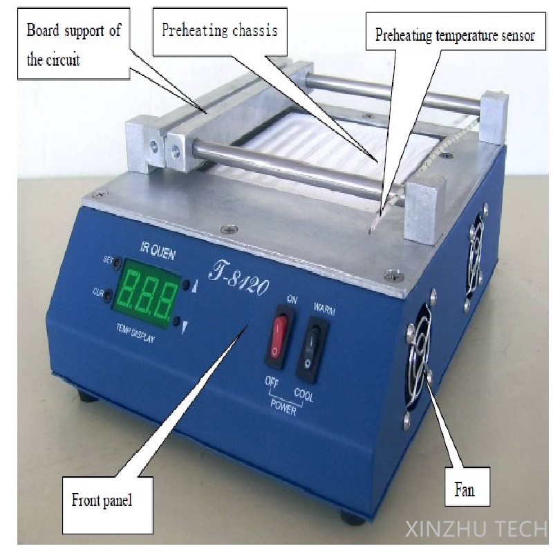 PUHUI T-8120 Podgrzewacz IR Po – Infrared Bga Rework Station recenzja i cena