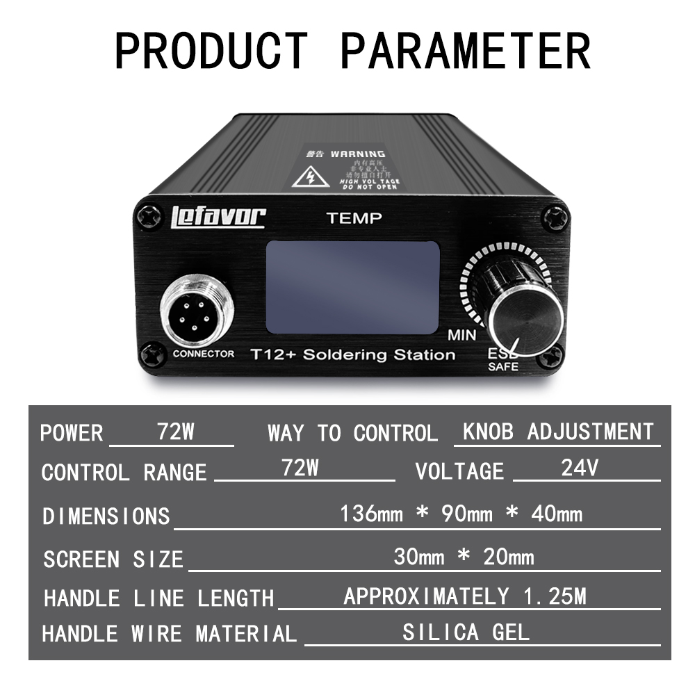 Stacja lutownicza T12+ lutowni – T12 Soldering Station Oled recenzja i cena
